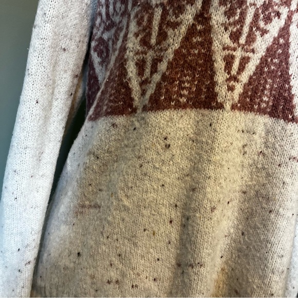 🌟Croft and barrow cream and textured sweater. Size large - Picture 3 of 8